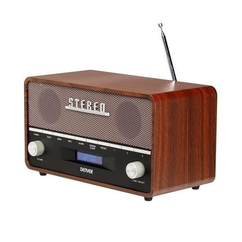 RADIO DENVER DAB-36 MADERA